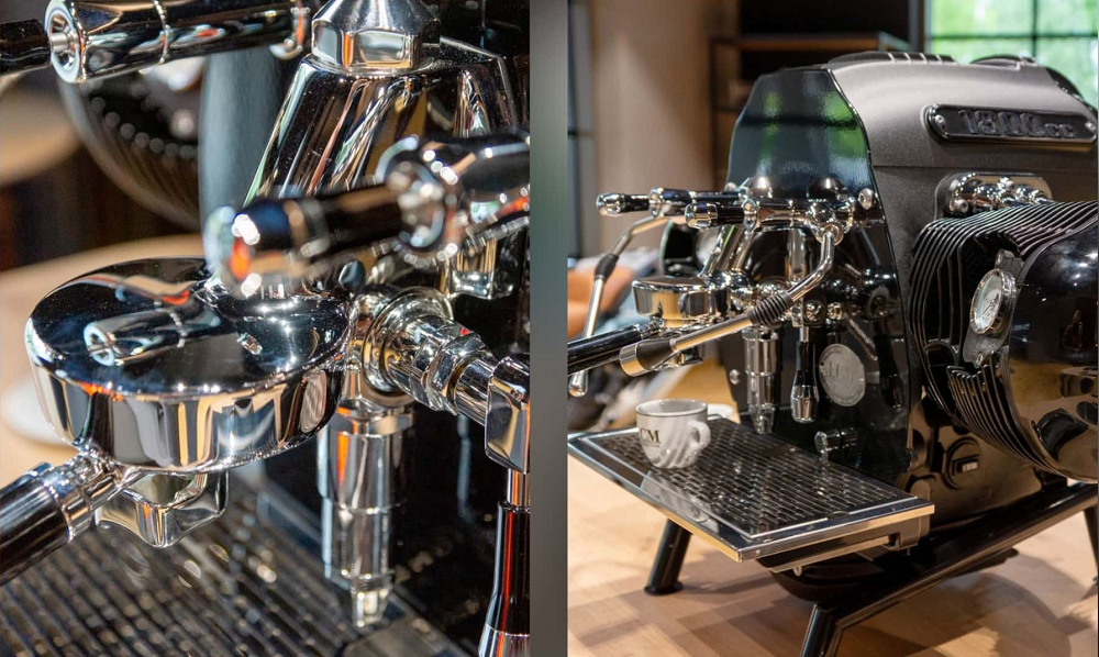 喜歡BMW R18又喜歡喝咖啡的讀者們，千萬不要錯過這台精美的咖啡機