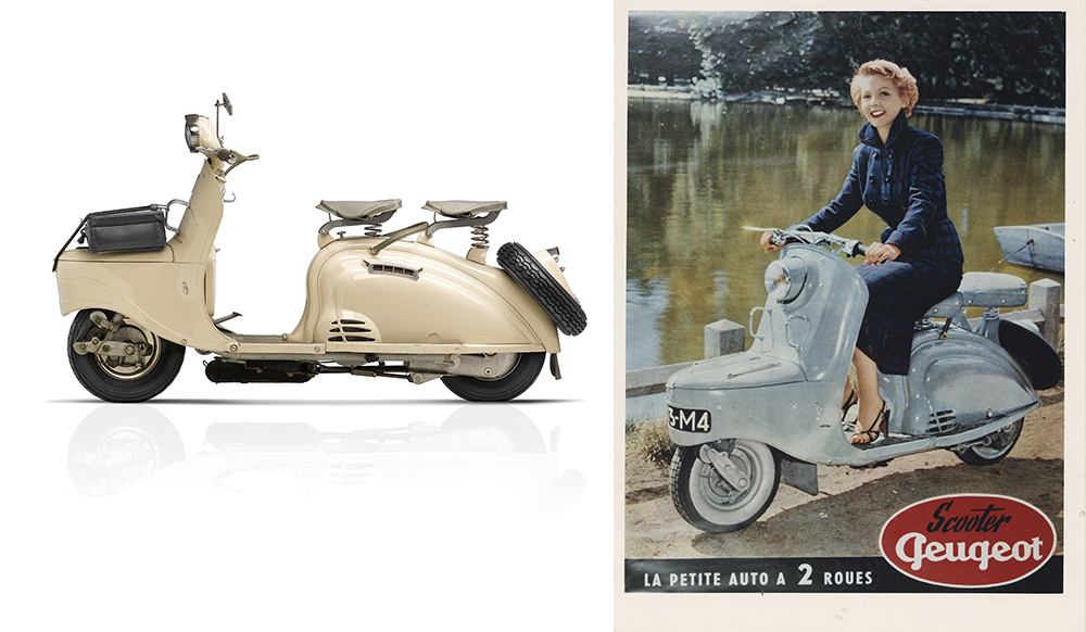 1950年代的Peugeot S55有著相當獨特的外型設計