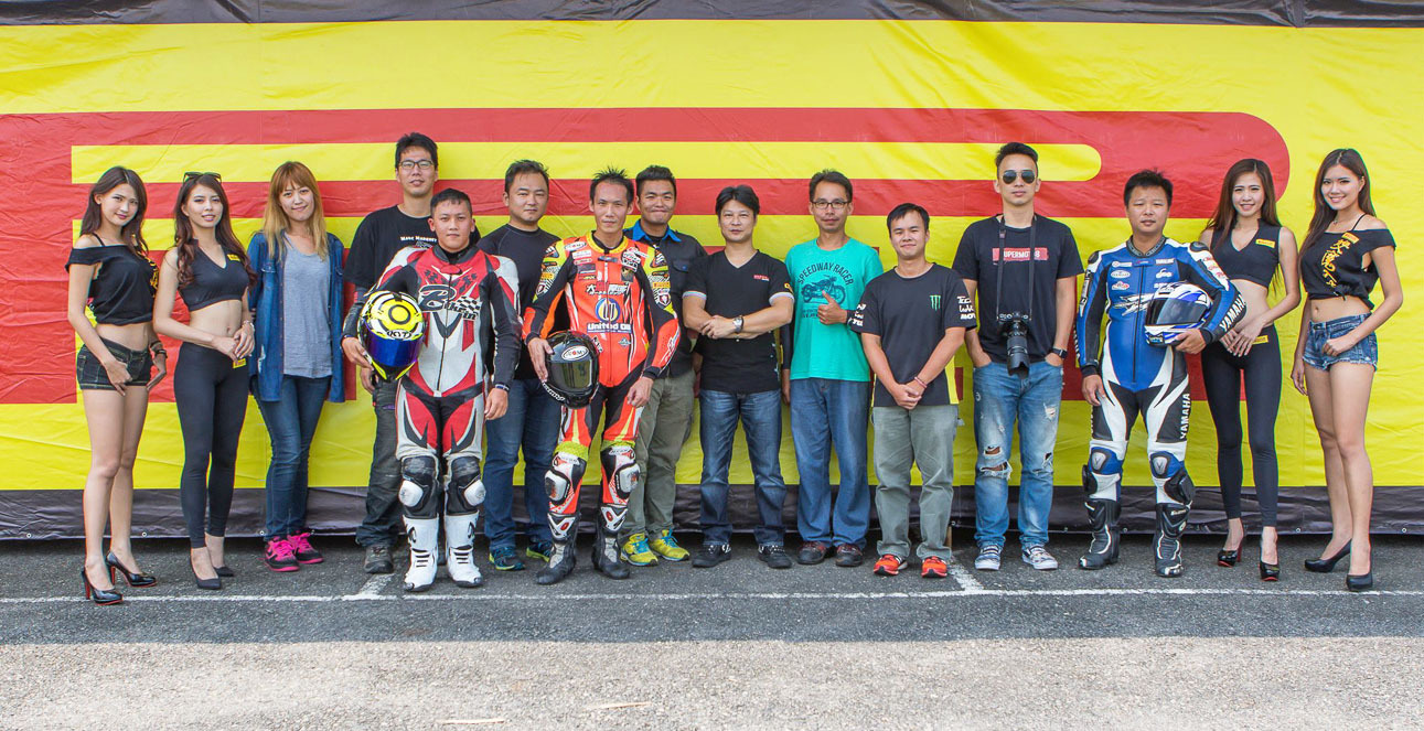 在南台灣的烈日下,媒體與工作人員順利完成了充實的輪胎試乘會