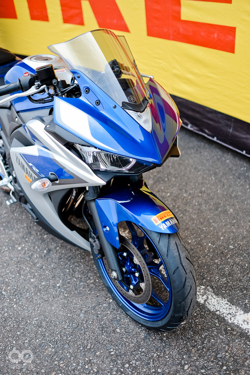 DIABLO ROSSO II SC的胎紋造型配上R3非常協調且跑味十足