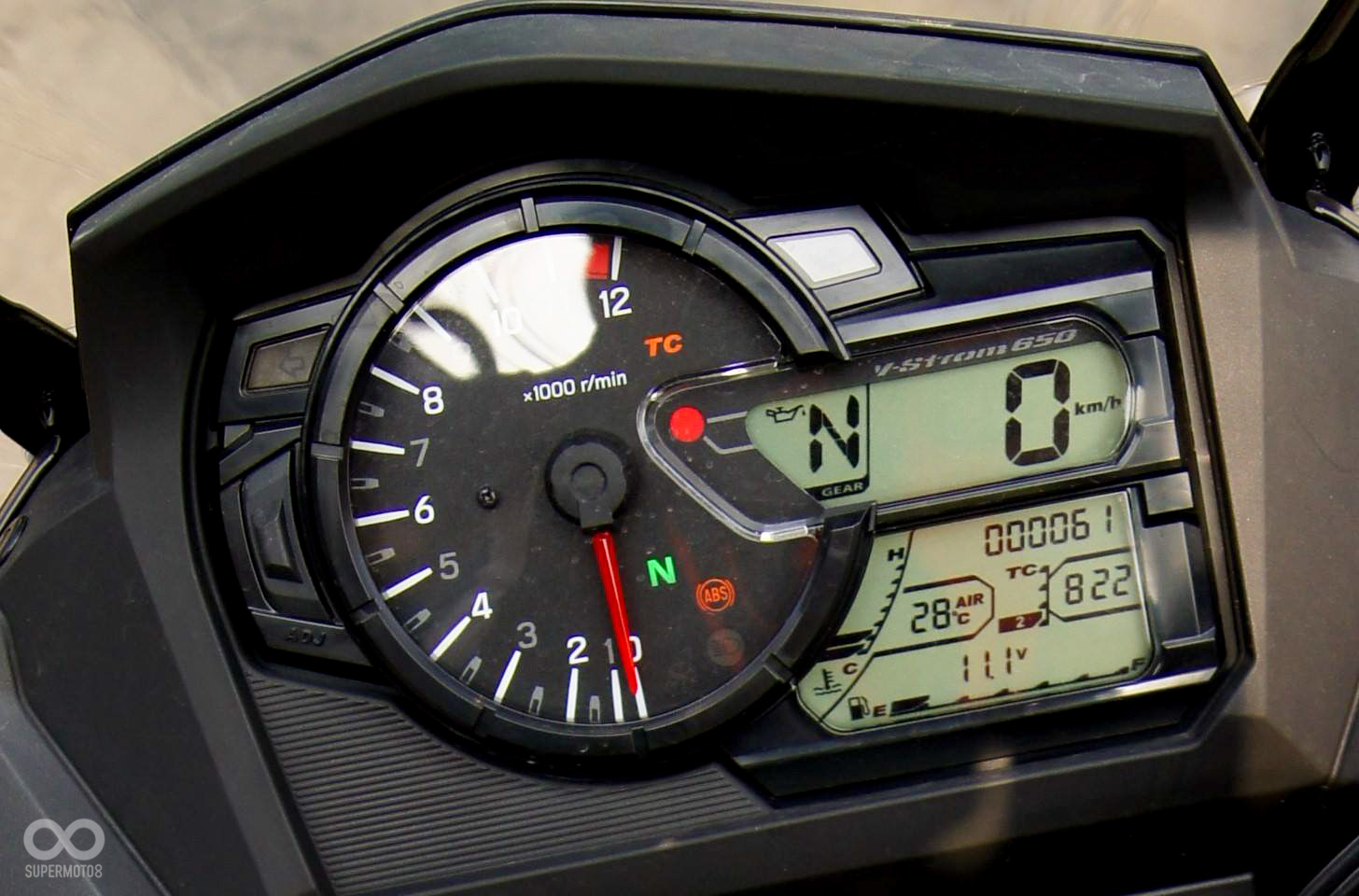 V-Strom 650在本次加入的TC系統具備兩段切換與關閉功能，讓車主能期的安全又盡興