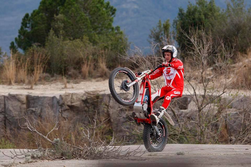 GasGas也派出自己的電動攀岩特技車參加FIM Trial-E Cup賽事