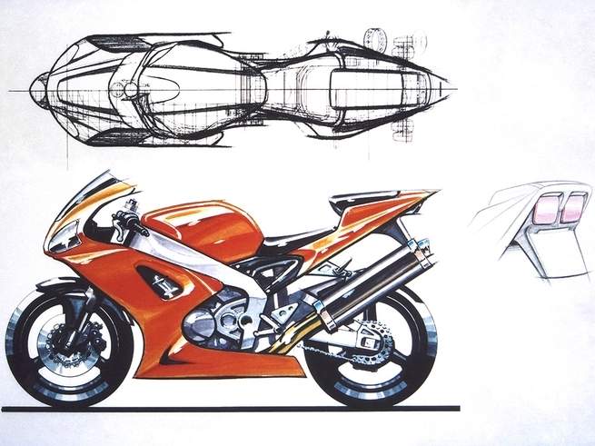 R1在設計語彙上傳達的視覺感受,時至今日仍舊能在許多車款上看到