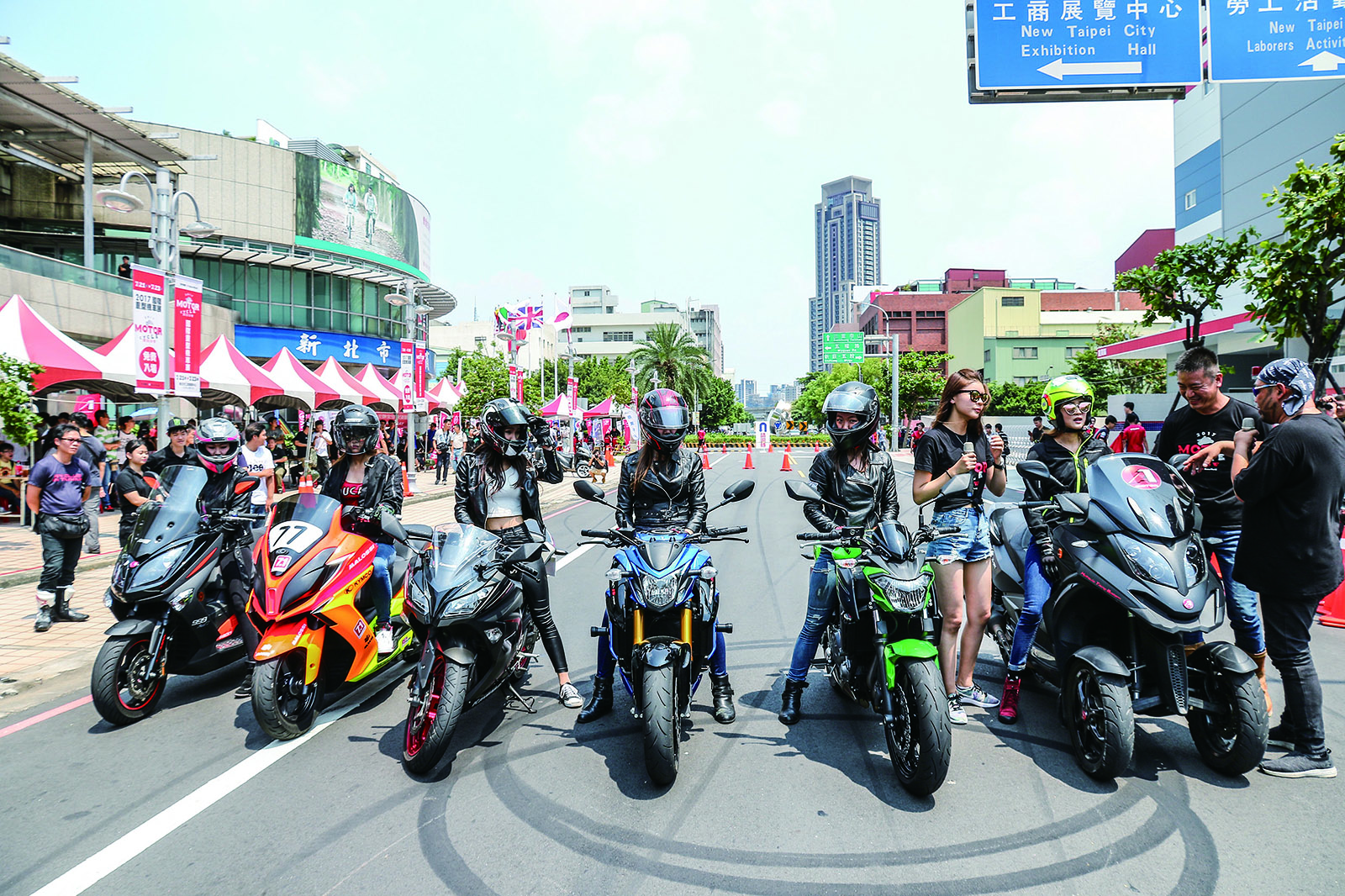 國際重型機車展為全台規模最大的機車展,每年都吸引許多民眾到場參觀