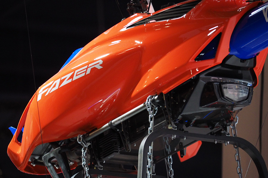 新一代的無人機FAZER，吊掛重量更提升至70公斤，性能大幅提升