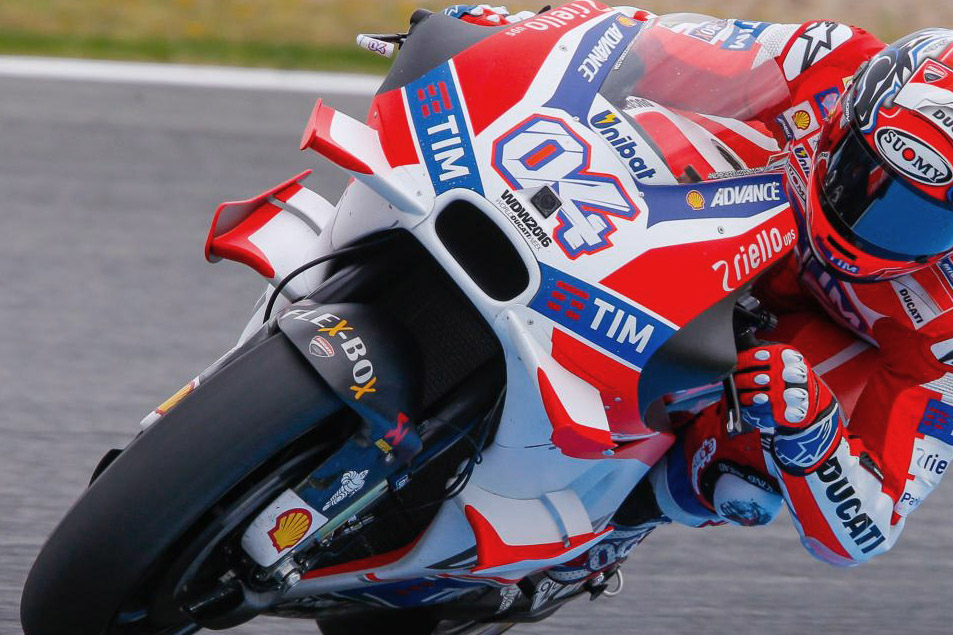 2016 DUCATI 所使用的定風翼