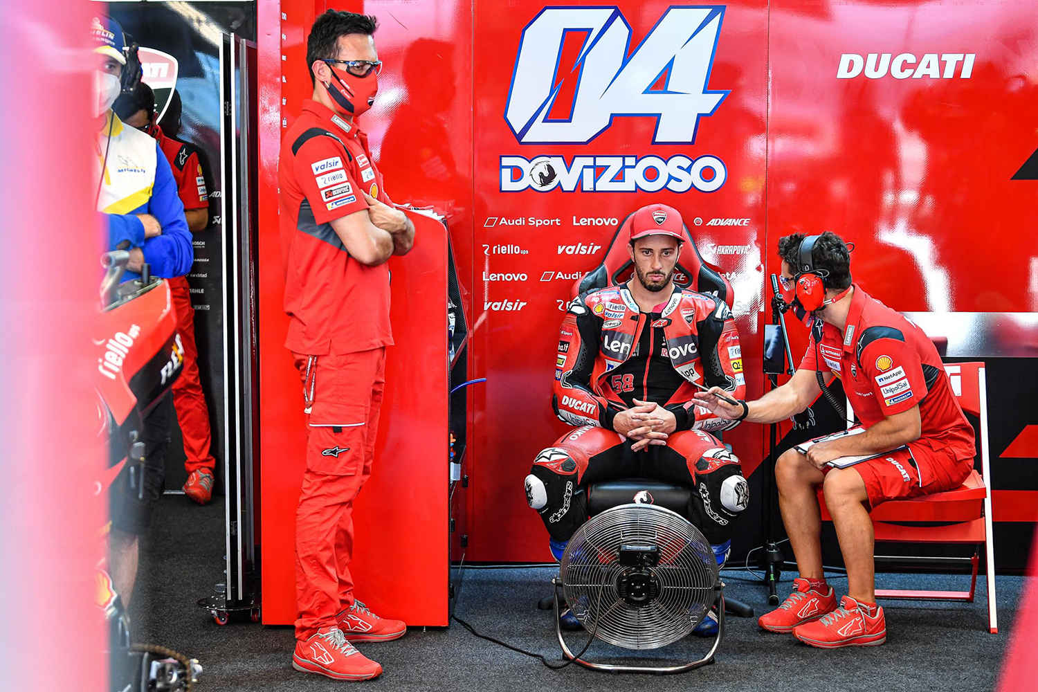Andrea Dovizioso宣布2021年不與DUCATI續約之後,目前處於自由人階段