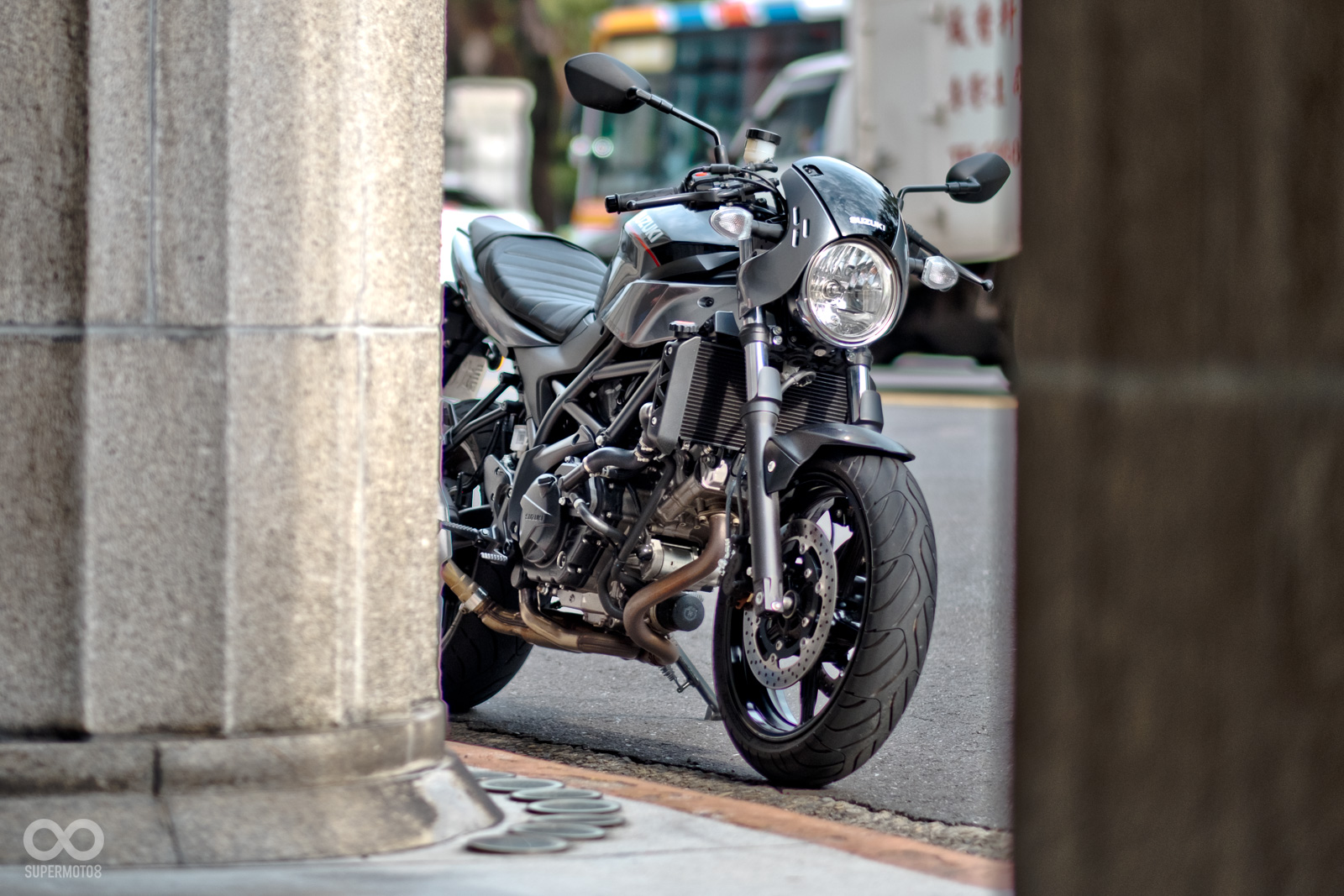 SUZUKI SV650X透過小配件,重塑車輛氛圍