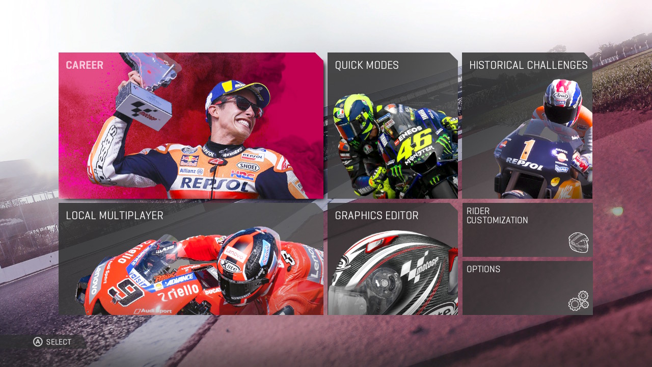 新的主選單介面，更簡單直覺。