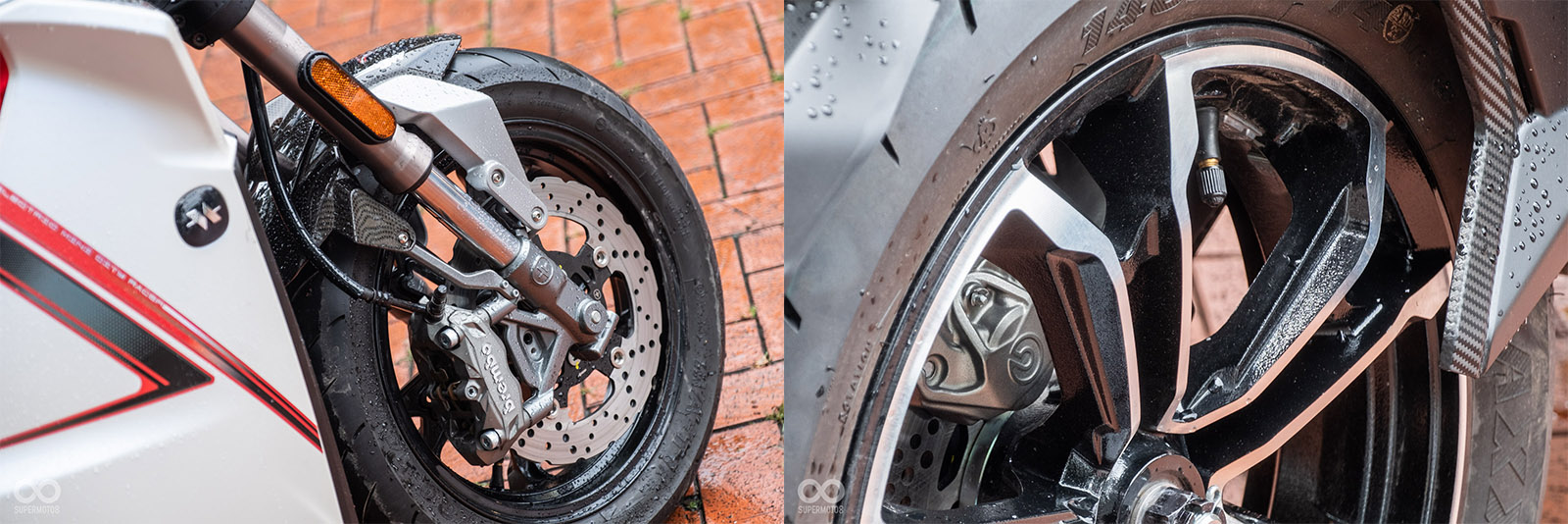 前後煞車皆採用BREMBO製品