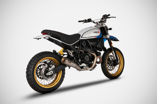 換上ZARD Zuma排氣管徹底解放DUCATI Scrambler Desert Sled強悍的低轉高扭出力特性