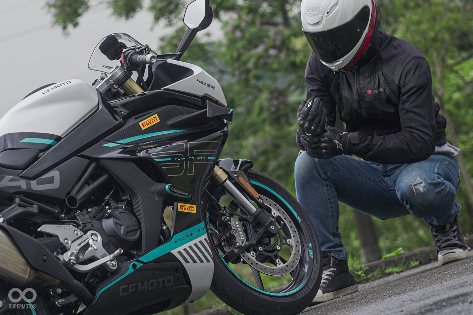 CFMOTO 450SR在外型及各項配備表現不俗,喜歡的車友可以好好考慮一下