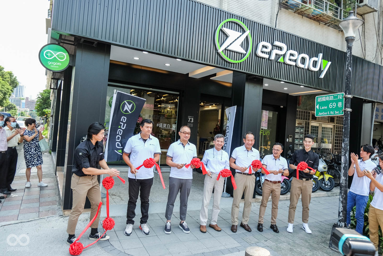 台鈴工業、eReady多位長官出席開幕儀式