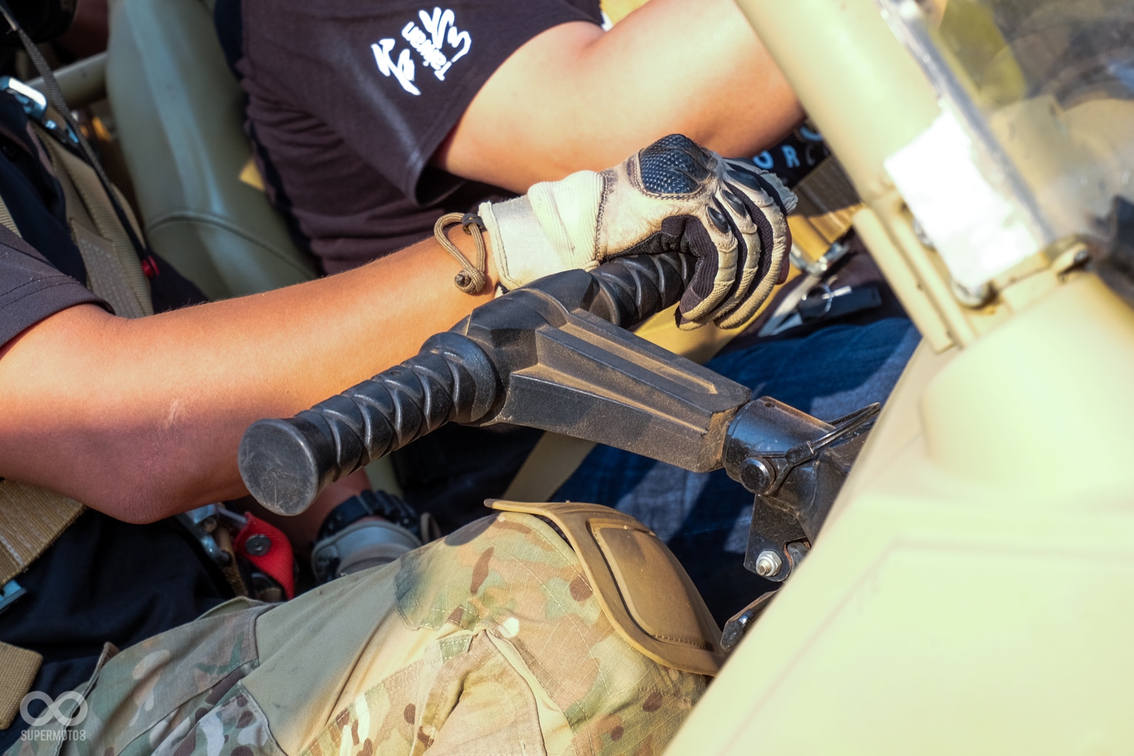 在off-Road體驗時，手腳的擺放位置也是相當講究，如果不確實按照設計的位置擺放，較容易在發生意外時受傷