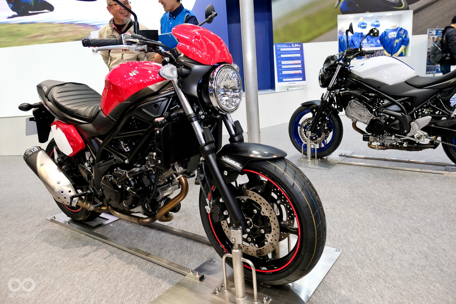 在台灣賣的相當不錯的SV650，在日本當然也是熱銷的主力車款