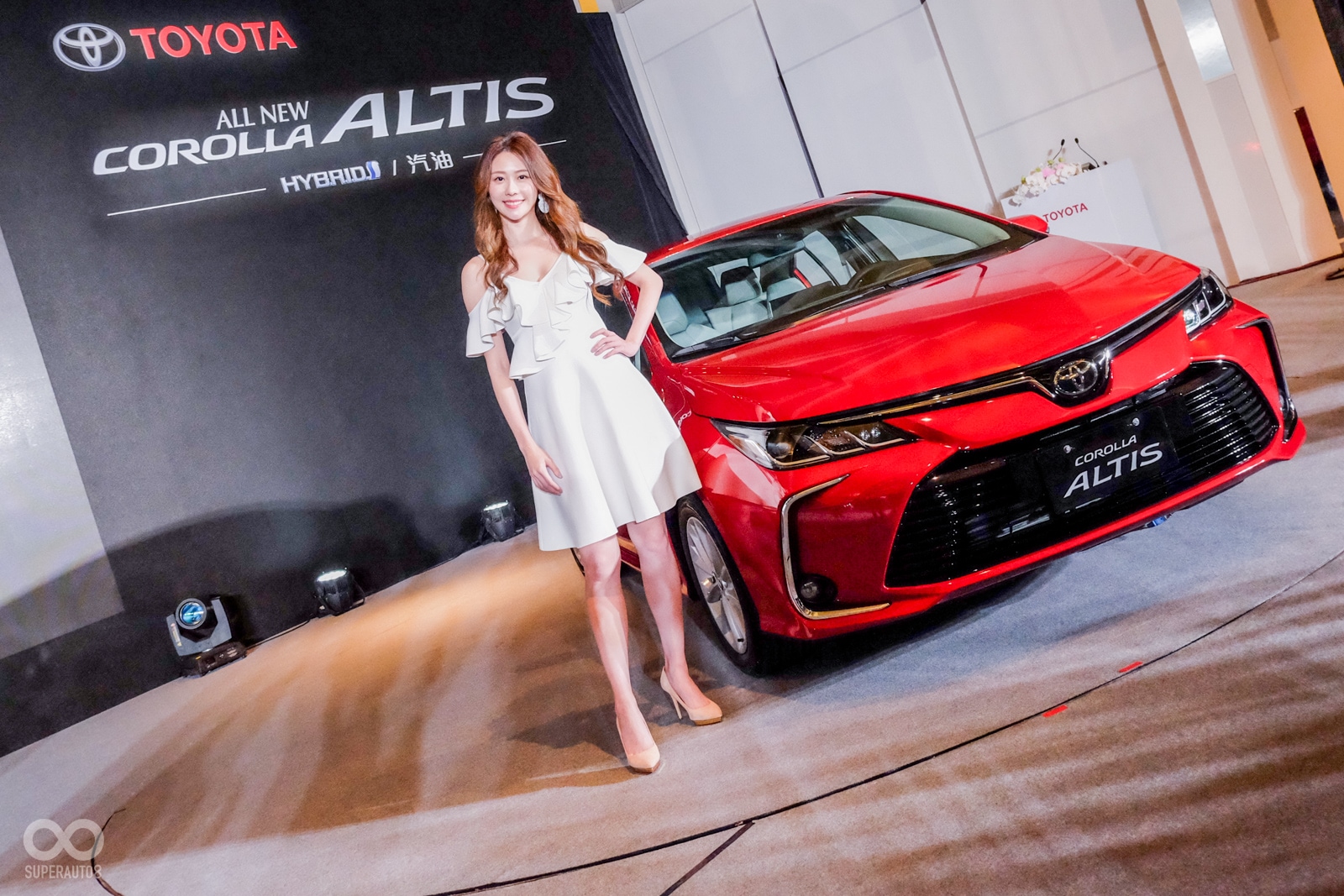 代言人 張景嵐也在今天來到發表會現場