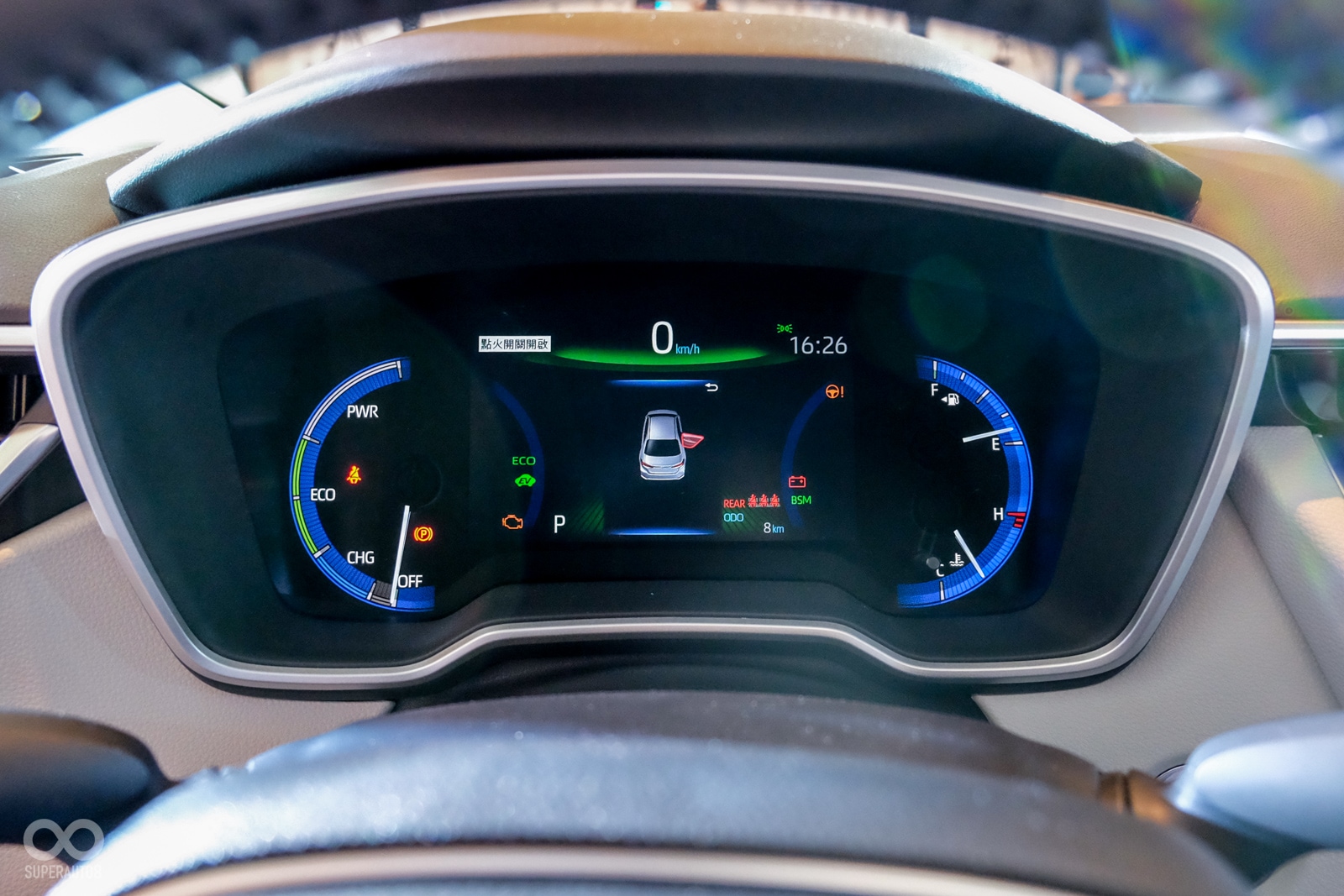 7吋MID資訊幕相當清晰