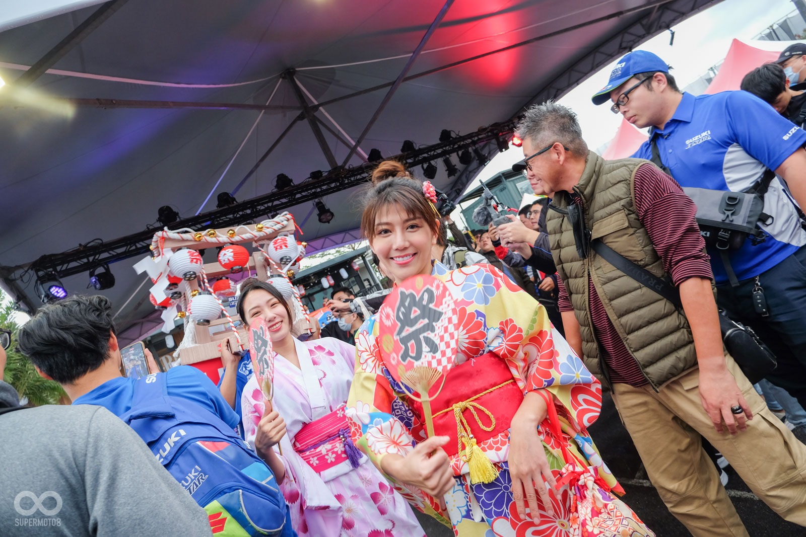 本次活動使用祭典形式,連神轎都搬出來了!