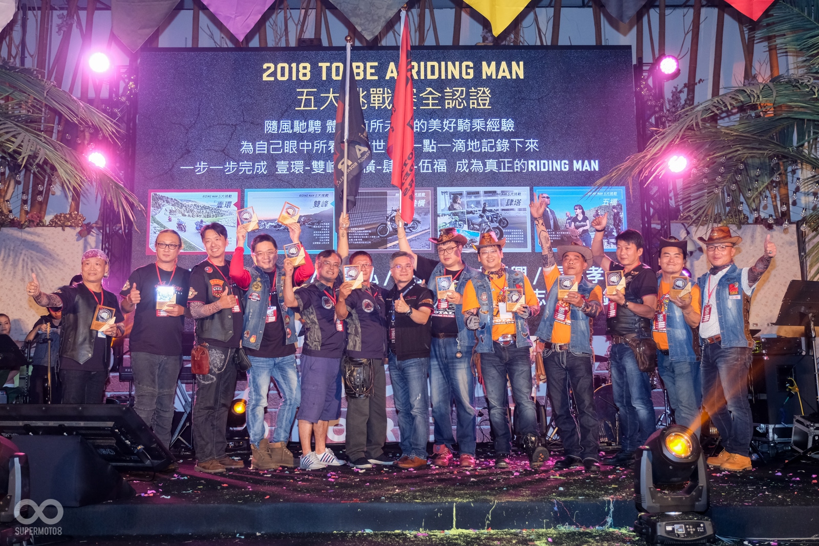 每年Indain官方都會舉行各式各樣的挑戰賽，得獎者也會在大會師領取合格證書