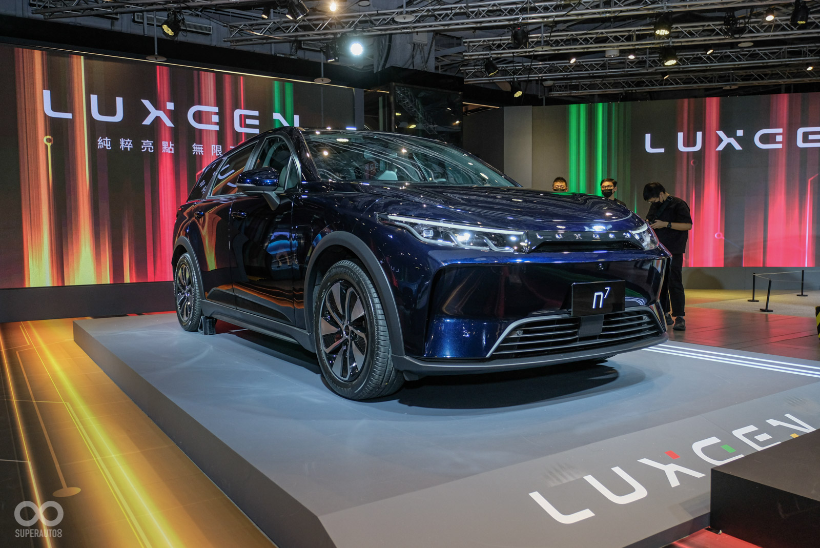 LUXGEN舉辦「LUXGEN新起點」發佈會，帶來純電休旅n⁷、Model V、MODEL B等電動車