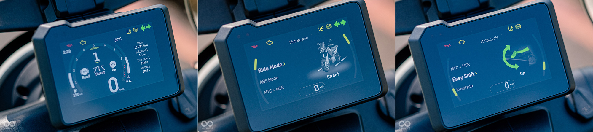 儀表有多種顯示模式,電控系統的調整介面也簡單易懂