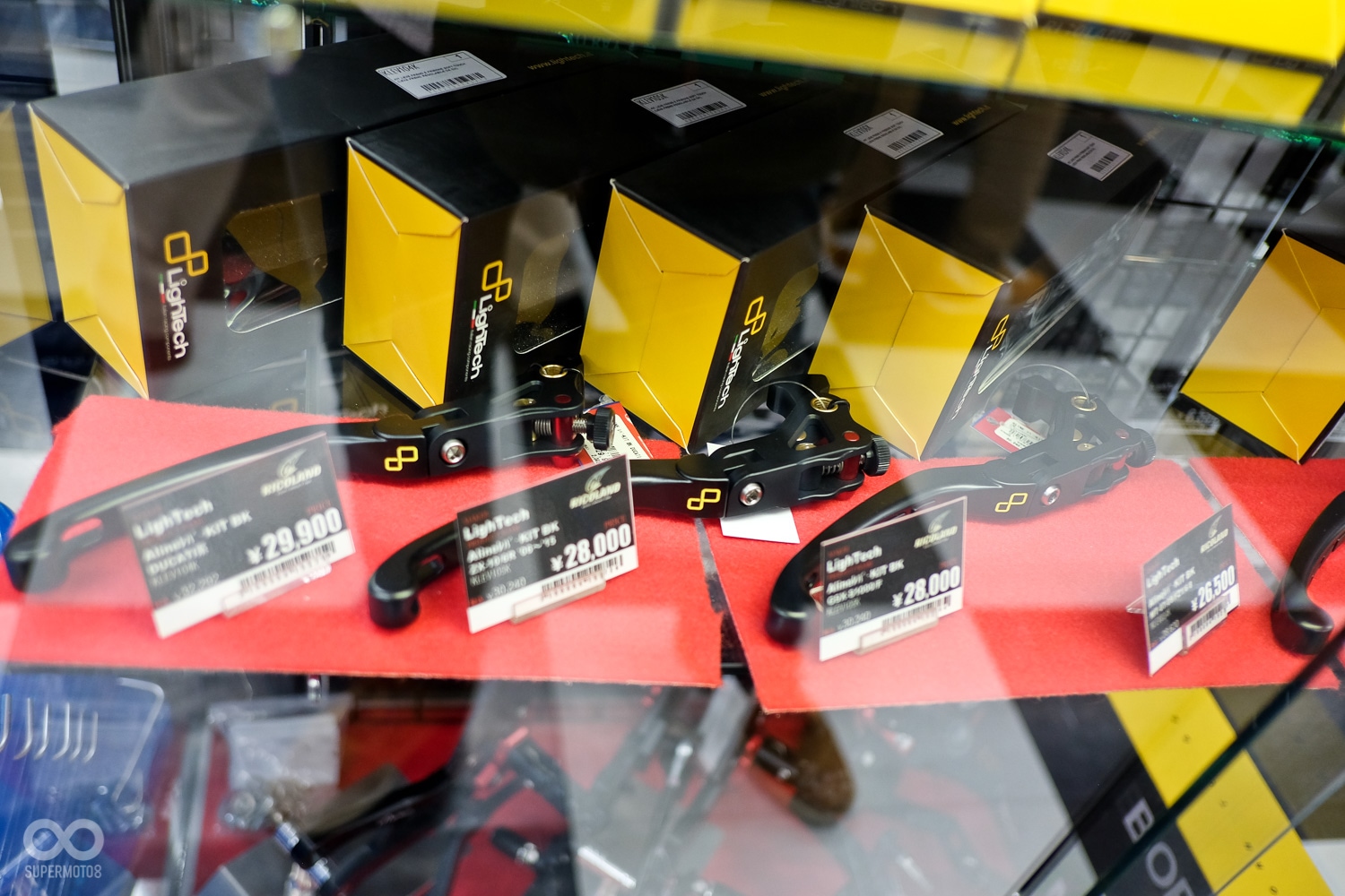 一隻要價近台幣八千的超高級剎車拉桿