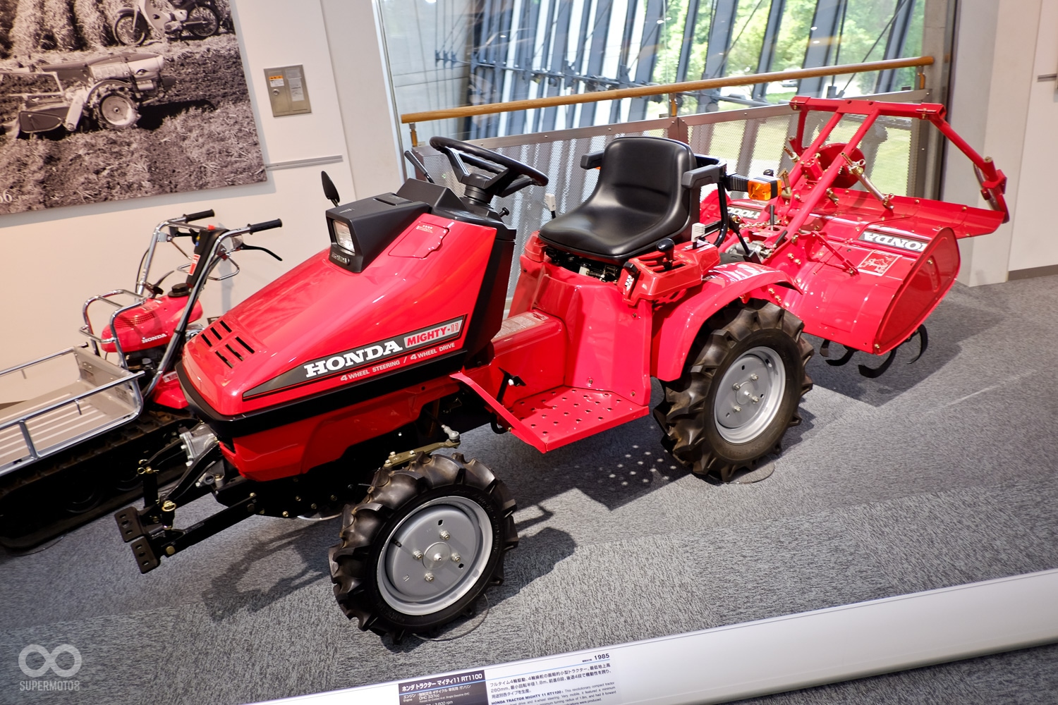 比較少人知道HONDA 連農用機具也生產