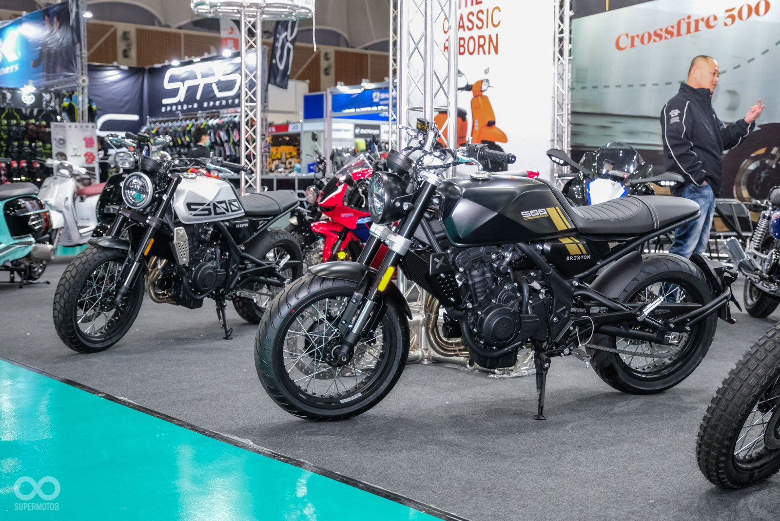 BRIXTON帶來Crossfire 500/500 X和125三款新車登場