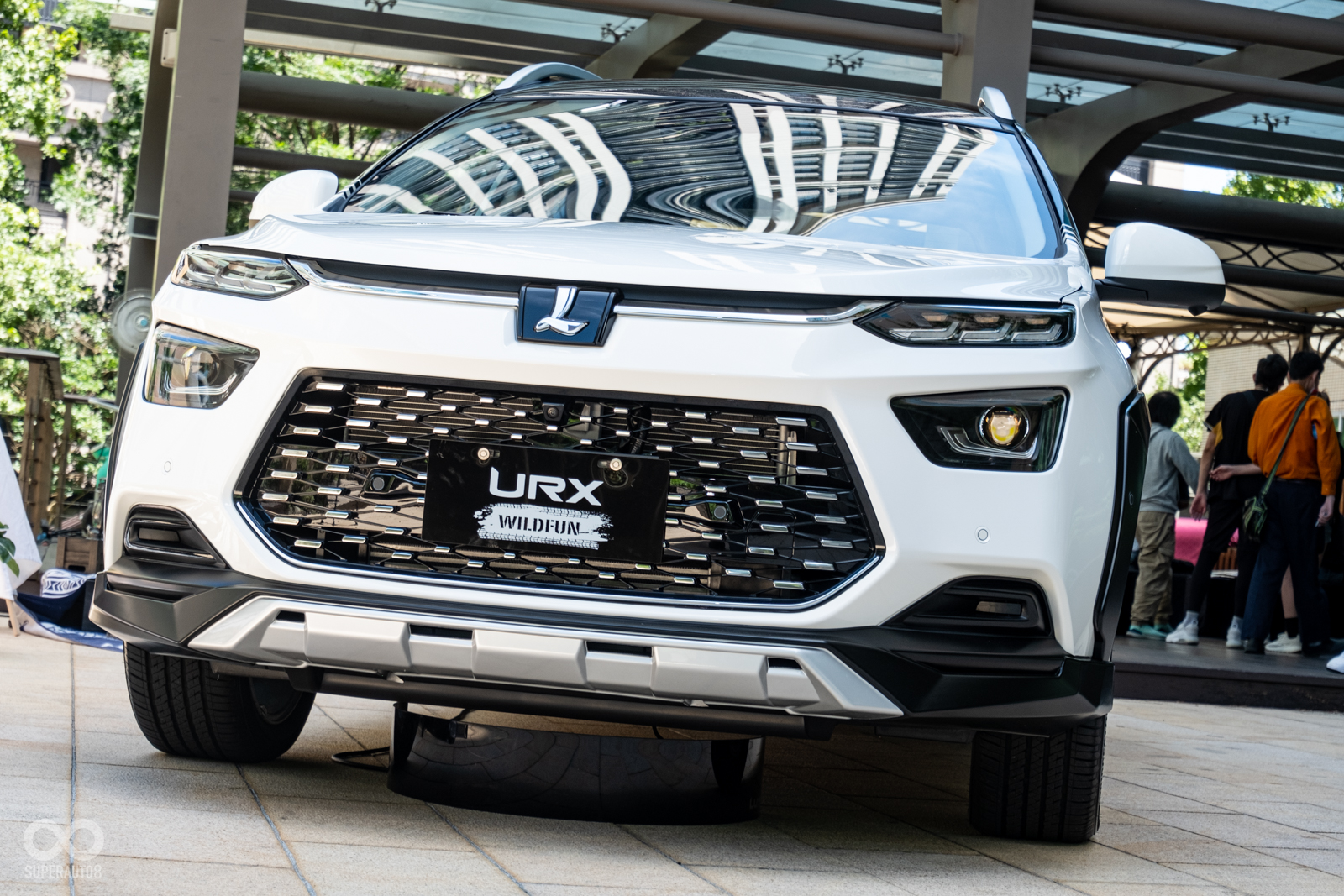 新加入的車身套件,讓URX WILDFUN 野FUN版看起來更有跨界、戶外玩樂的氣息