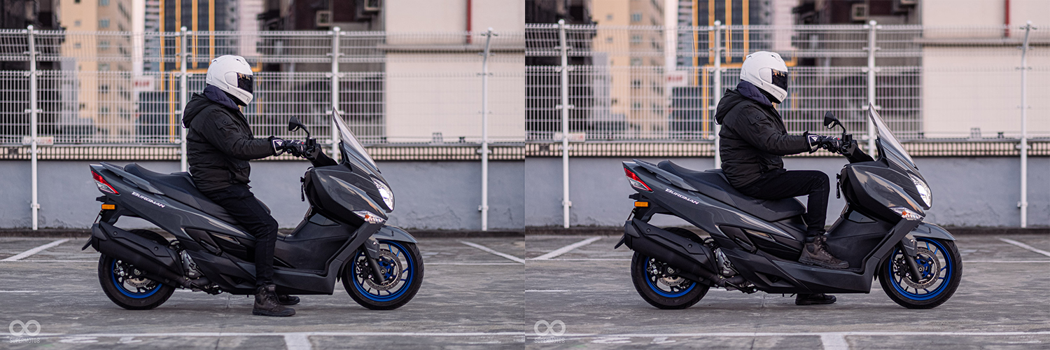 圖中騎士身高180,雙腳能平踏地面