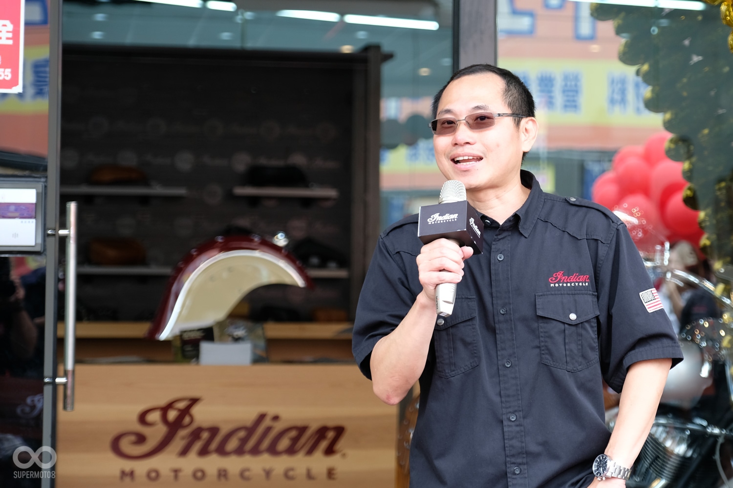 中區經銷商董事長郭先智先生發表感言