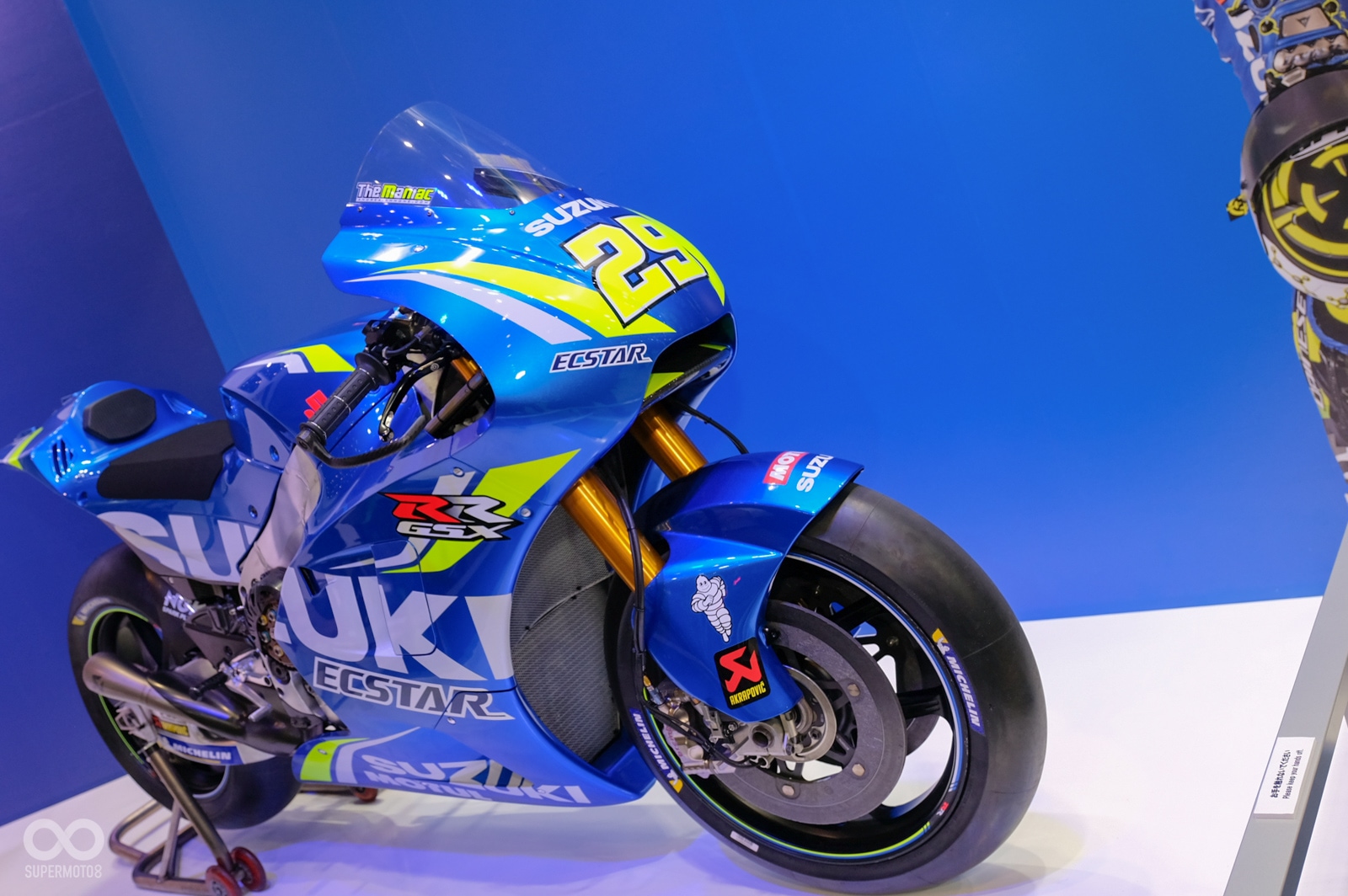 身為MotoGP廠隊,不把GP廠車拉到現場展示就太可惜了