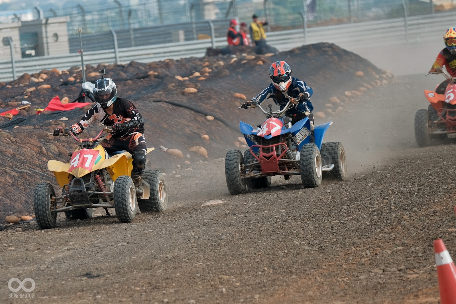 ATV組別這次也特別使用了麗寶賽車場獨有的越野賽道