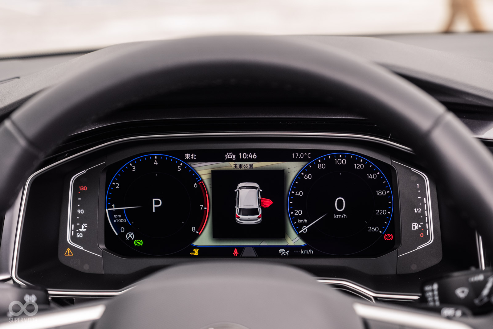 Polo 230TSI Style標配的10.25 吋全邏輯數位化儀表