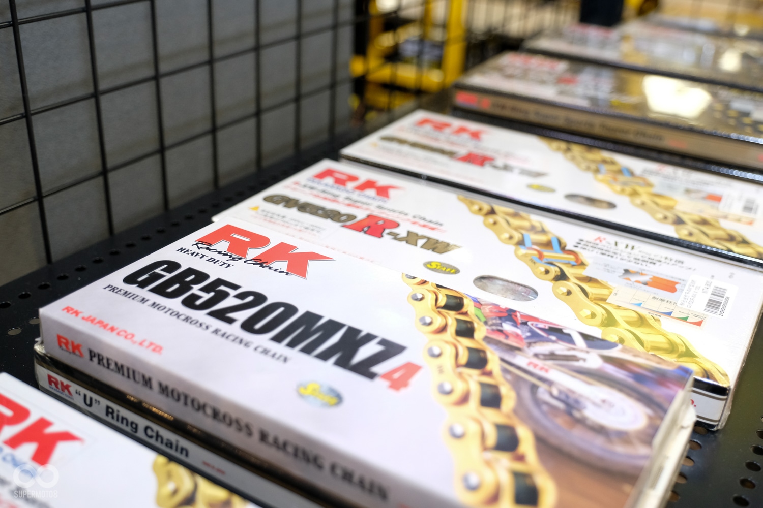 擋車必改的RK黃金鍊也有販售