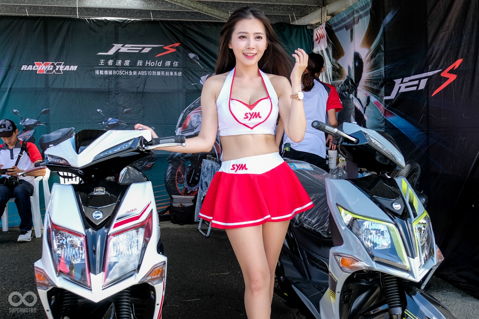 SYM現場展示賽道奪冠熱門JET S