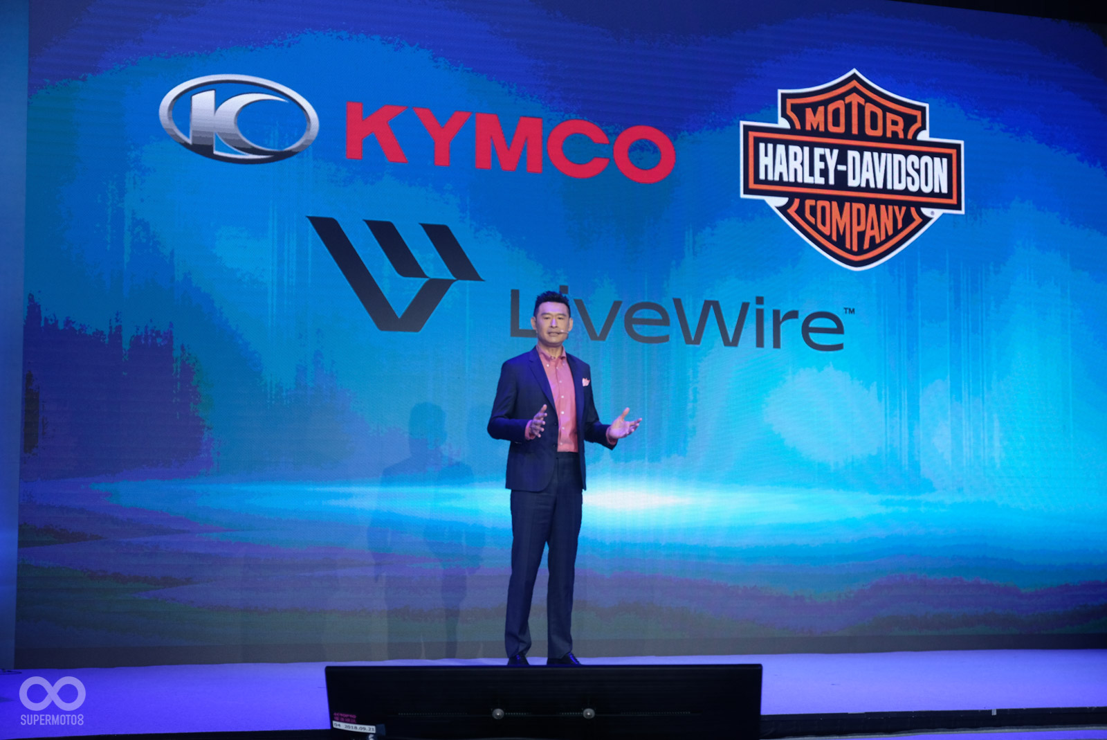 KYMCO今日舉辦與哈雷LIVEWIRE策略聯盟記者會