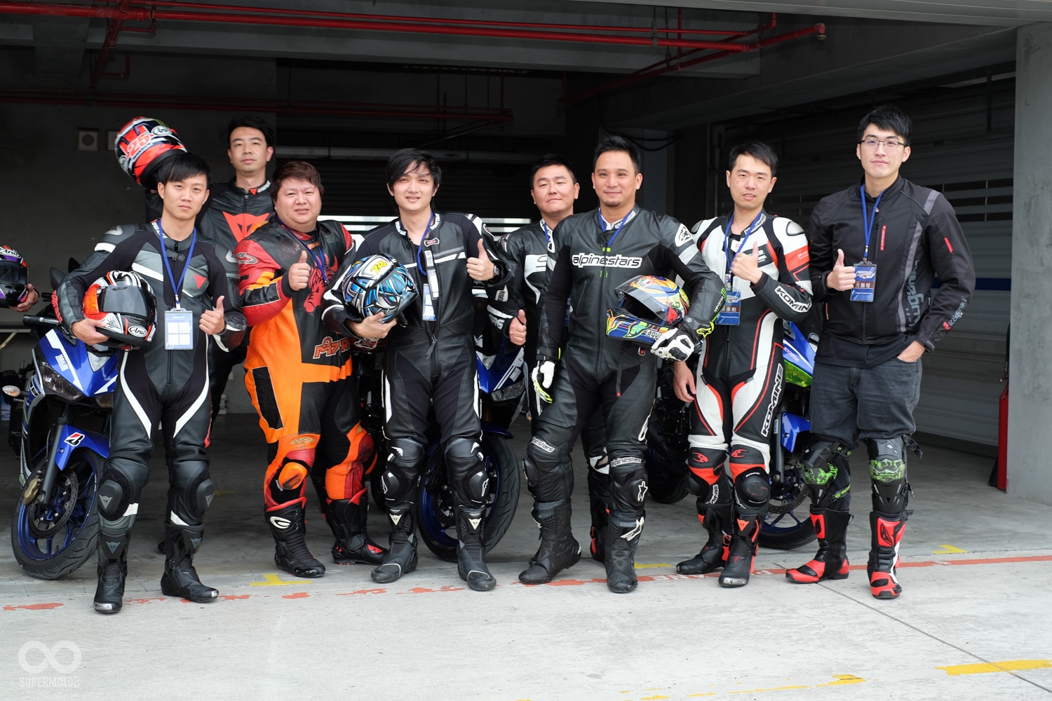 車友們戰意高昂蓄勢待發