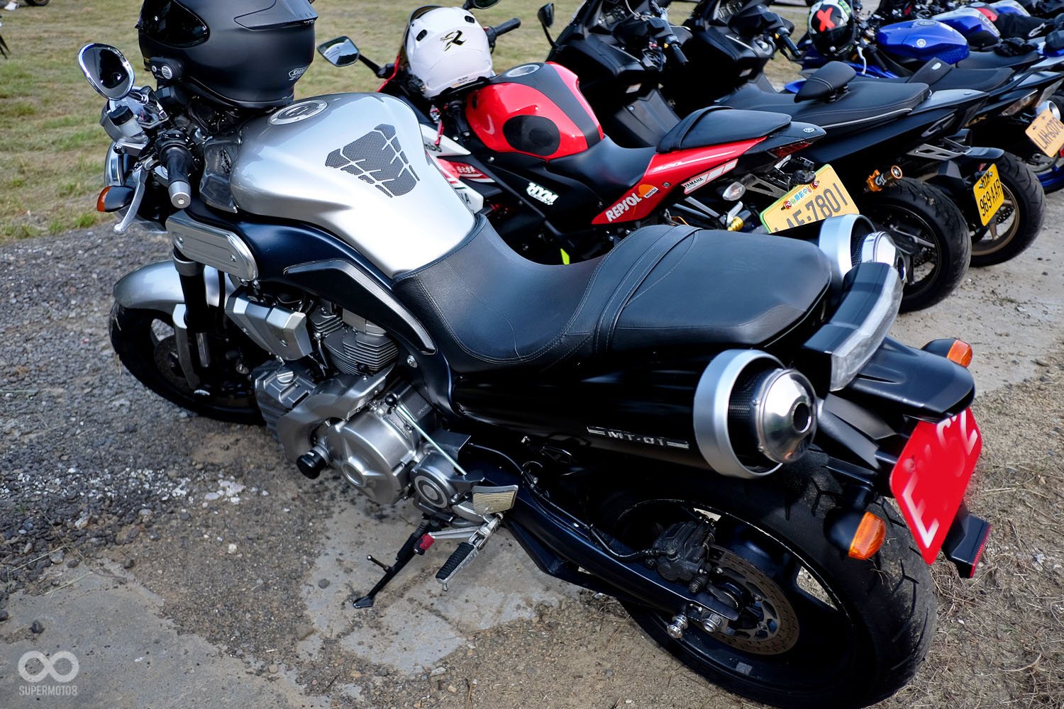 以鼓動為名的經典車MT01,搭載1670ccV型雙缸,在3750轉即可暴發出15.3kgm的驚人扭力