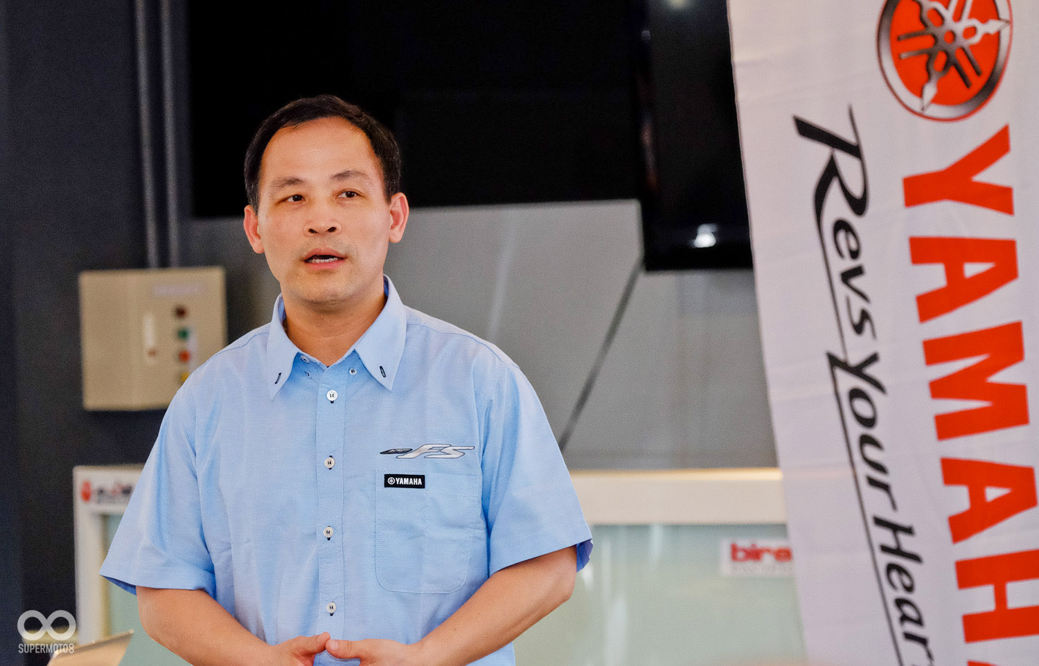 由YAMAHA 林經理進行開場,並介紹此次車輛的重點