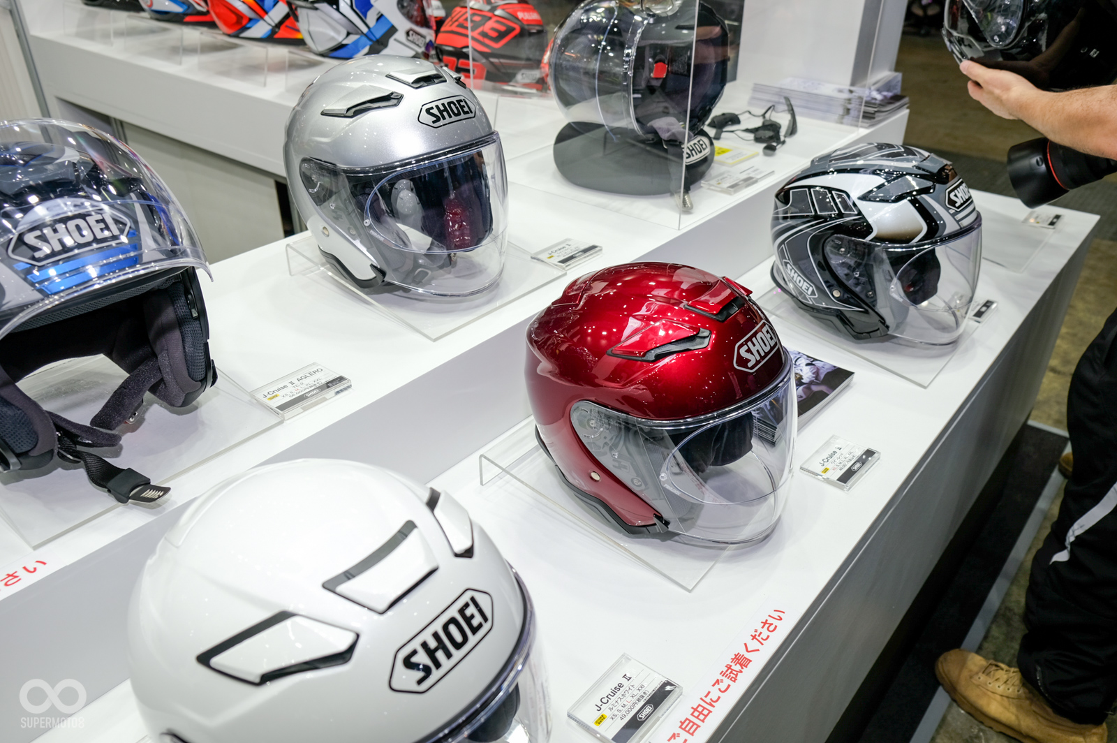 SHOEI J-Cruise II頭頂升級為三進氣口