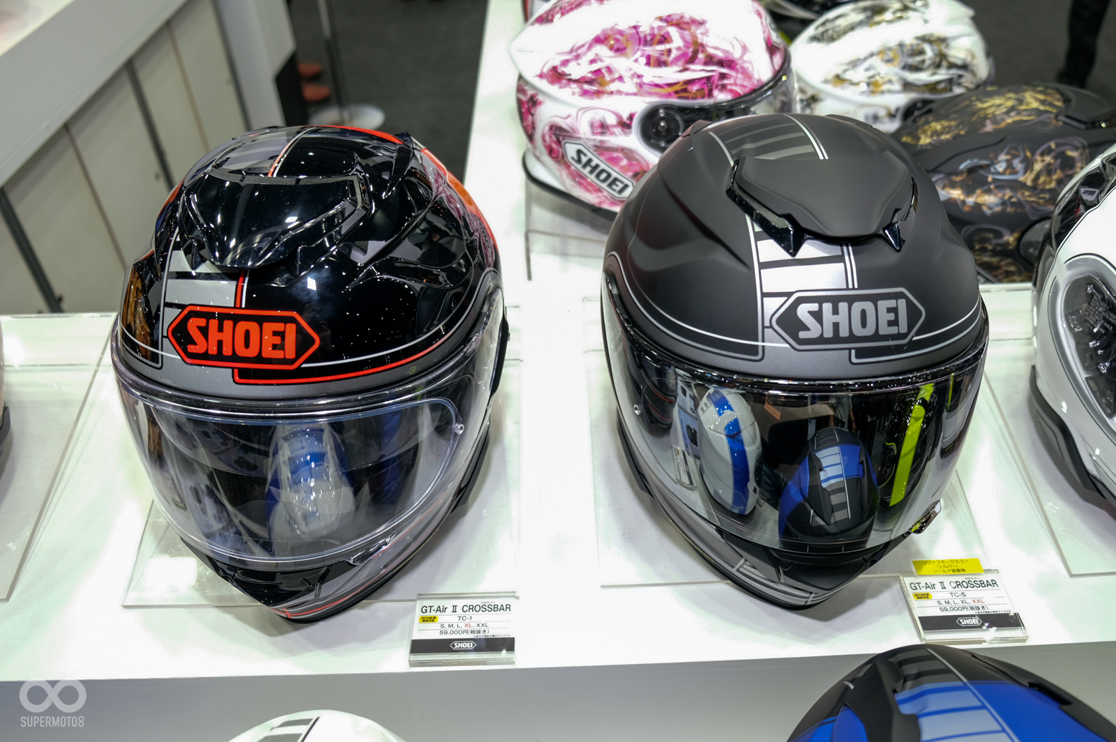 SHOEI GT-AIR II搭載了新一代的QSV-2內墨片