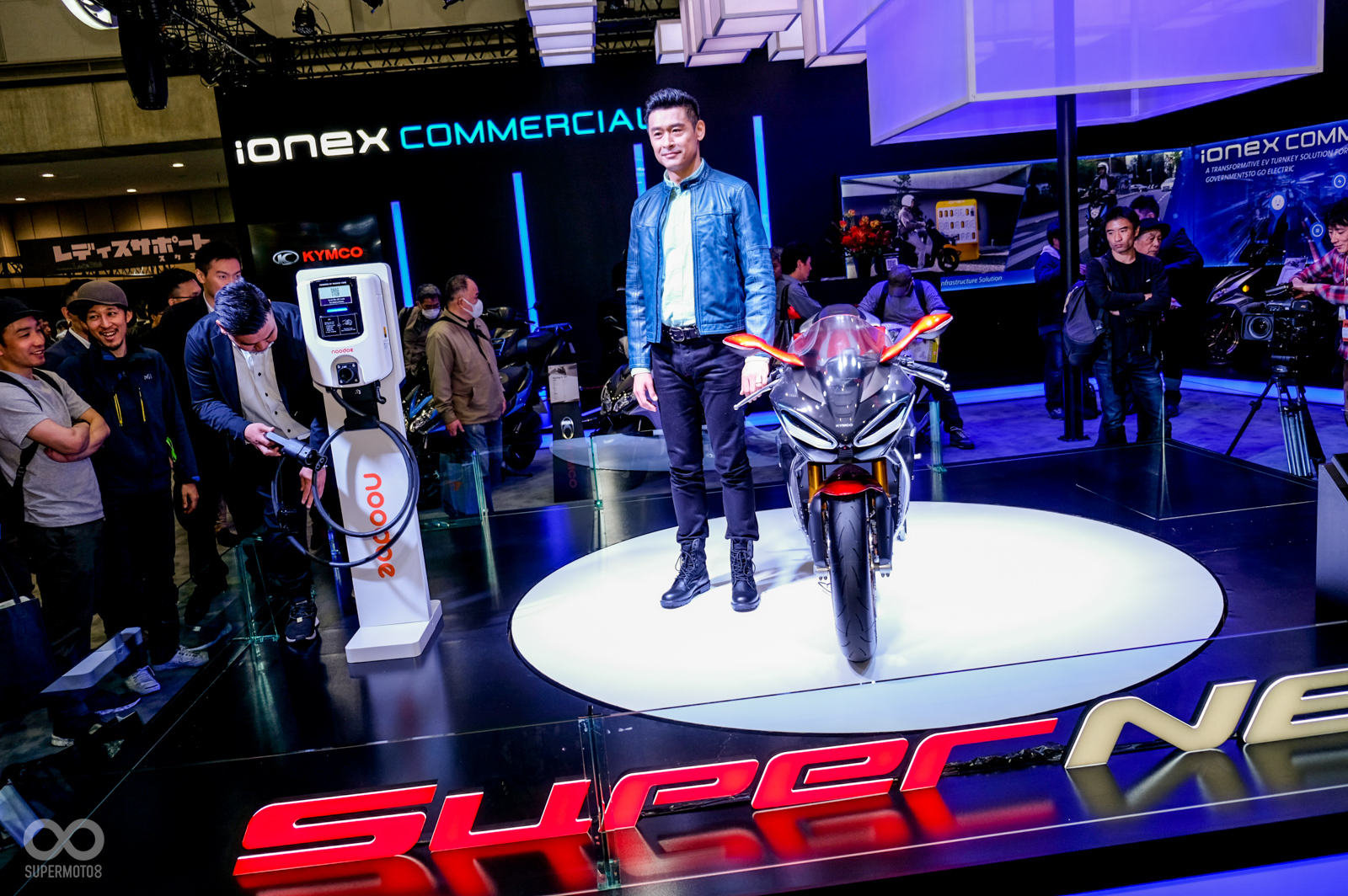 大家熟悉的SuperNEX是本次KYMCO東京車展的主軸