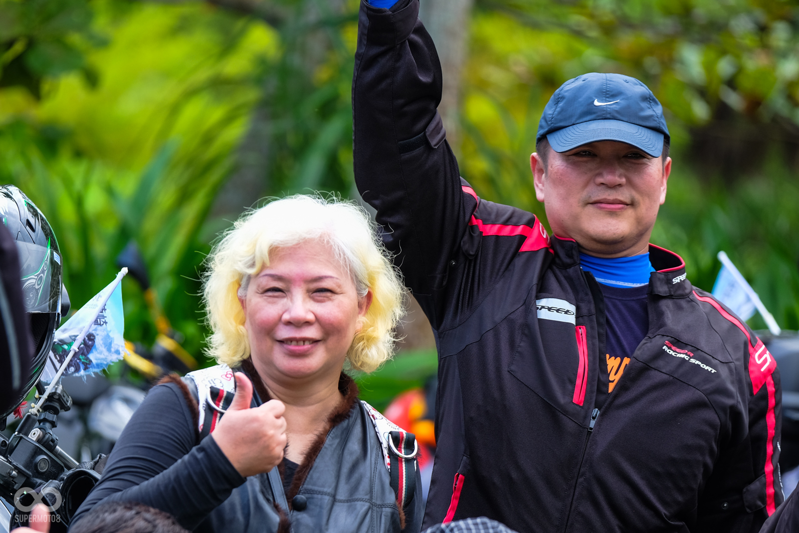 許多車友都以車隊的方式，一起騎車出發遠征花蓮，當中也有不少人是提前了兩三天就出門的，真的是相當的熱血啊