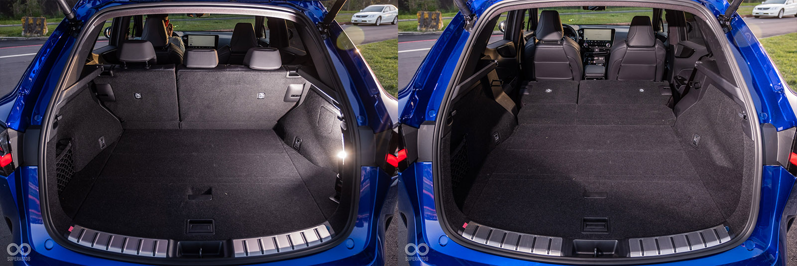 拜長寬高分別放大了20、20、5（mm），軸距更是長了30mm之賜，車內空間有感升級