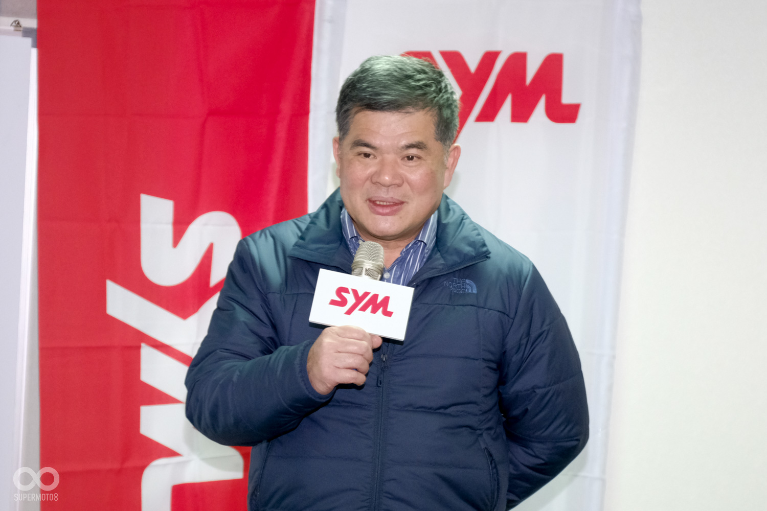 開場便由三陽的陳旭斌協理為我們講解Z1 Attila的商品取向以及銷售方針