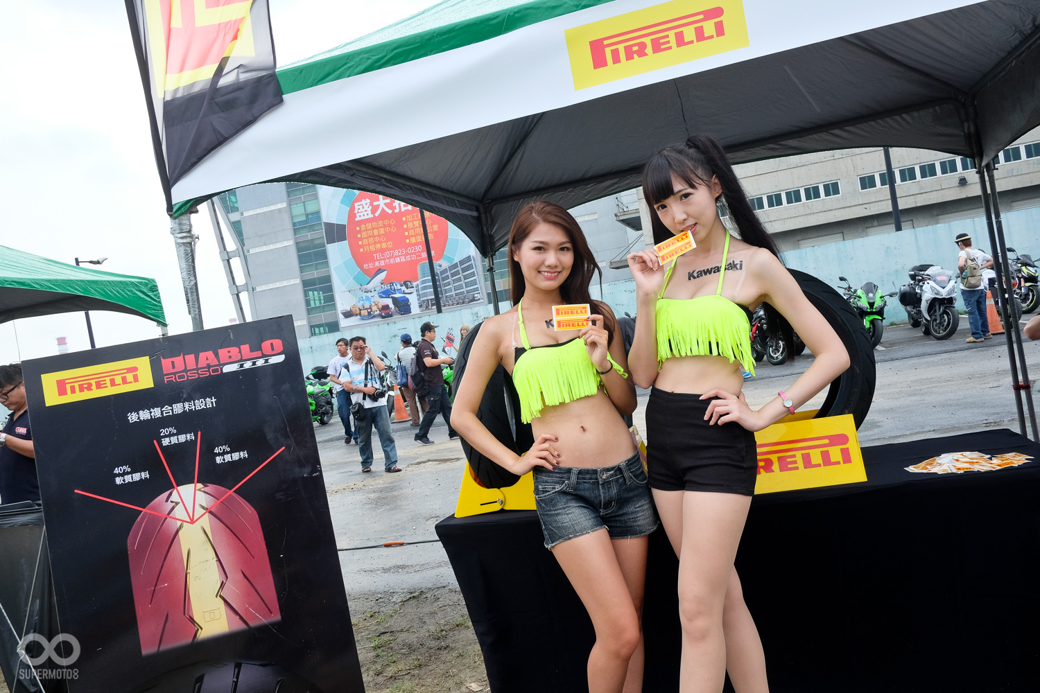 以性能著稱同時為WSBK指定用胎的PIRELLI