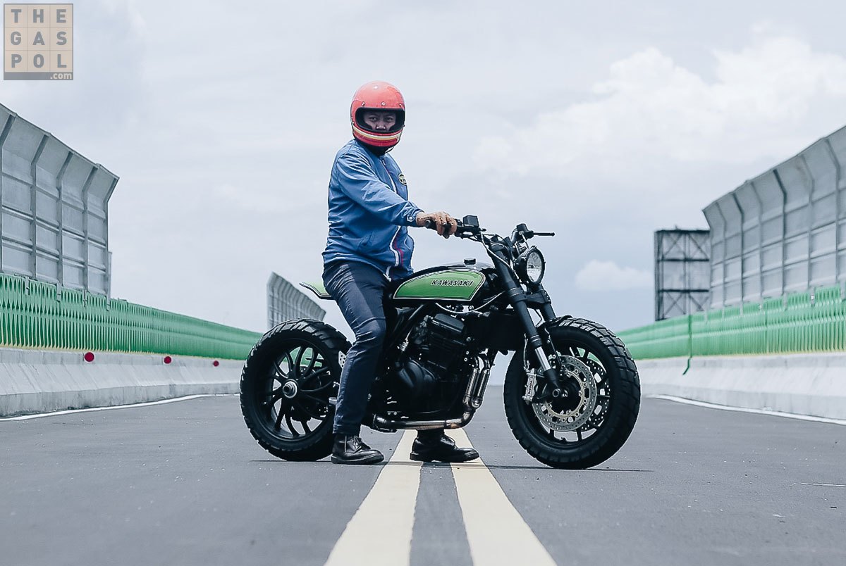 改裝主要操刀者是印尼改裝廠GEARHEAD MONKEY GARAGE的主理人Arnessto Rico