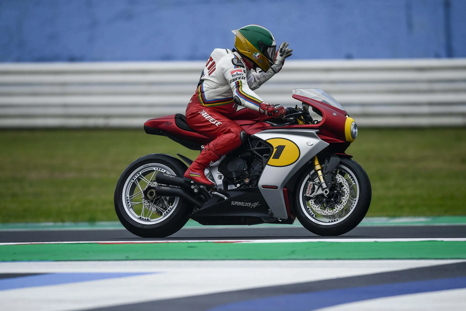 Superveloce Ago塗裝選用當年Ago賽場上的常勝軍樣式