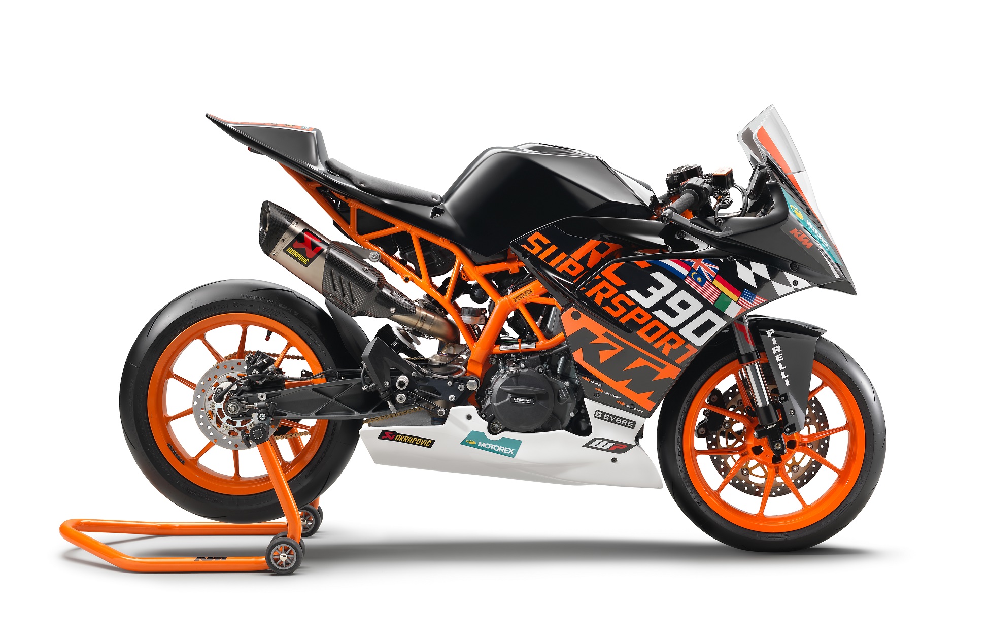 不過KTM RC390倒是合乎FIM的訓練用車規定